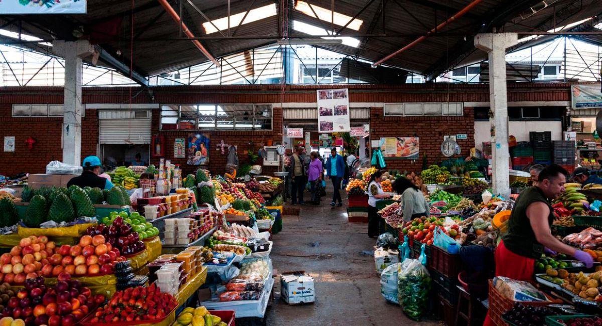 Plazas de mercado. Foto: EFE