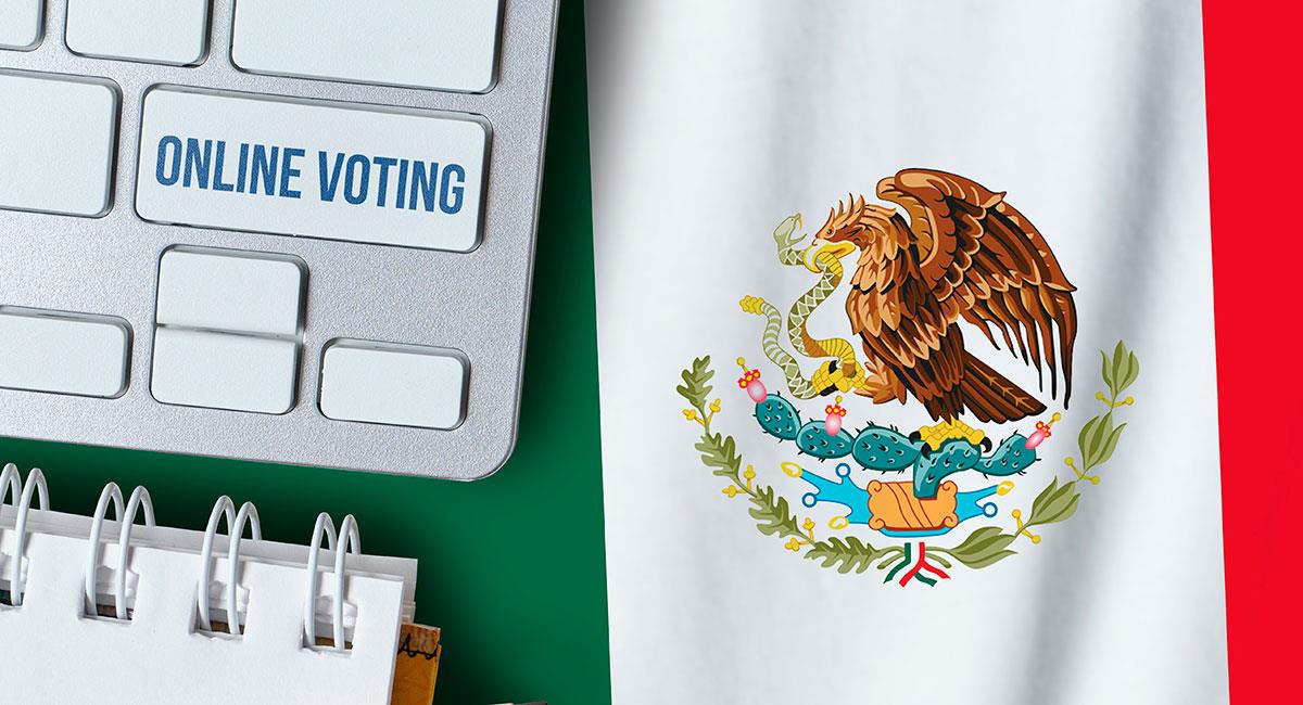 Los mexicanos pueden votar electrónicamente en las elecciones de su país. Foto: Shutterstock