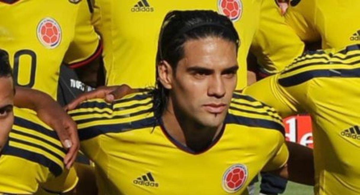 Falcao García es el máximo goleador de la selección Colombia de fútbol en su historia. Foto: Twitter @FALCAO