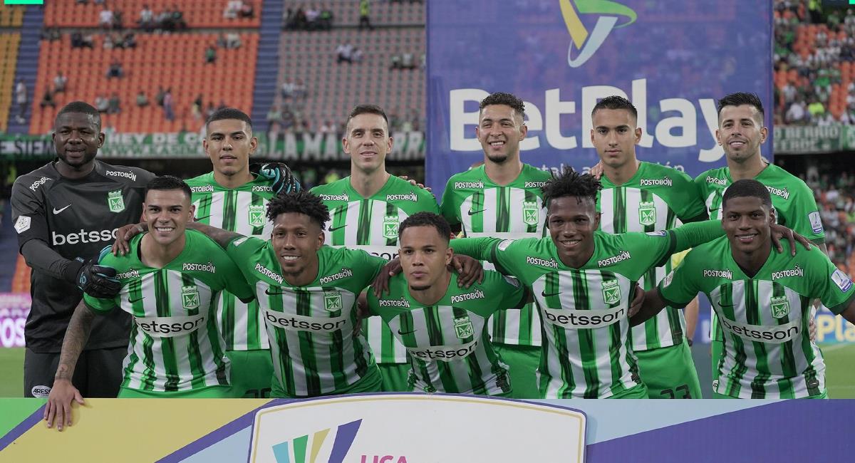 Nacional y su paso frustrado por Copa Libertadores. Foto: Facebook Atlético Nacional