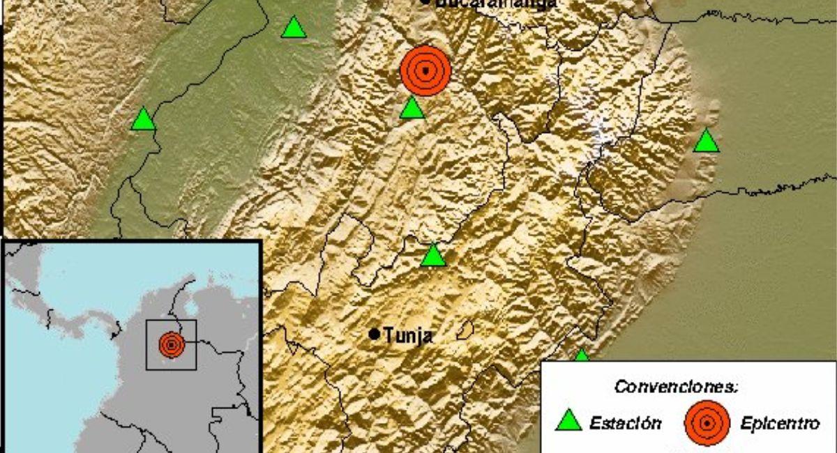 Reportes del Servicio Geológico Colombiano (SGC). Foto: Twitter @sgcol