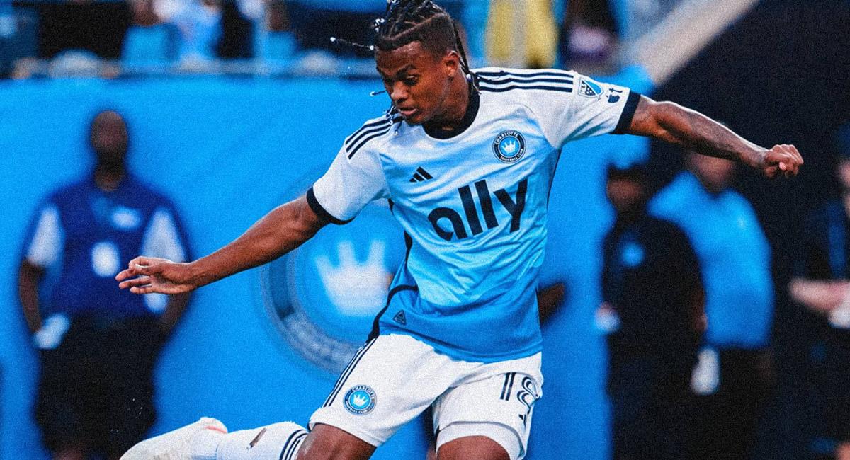 Kerwin Vargas fue la figura del Charlotte FC. Foto: Facebook Charlotte FC