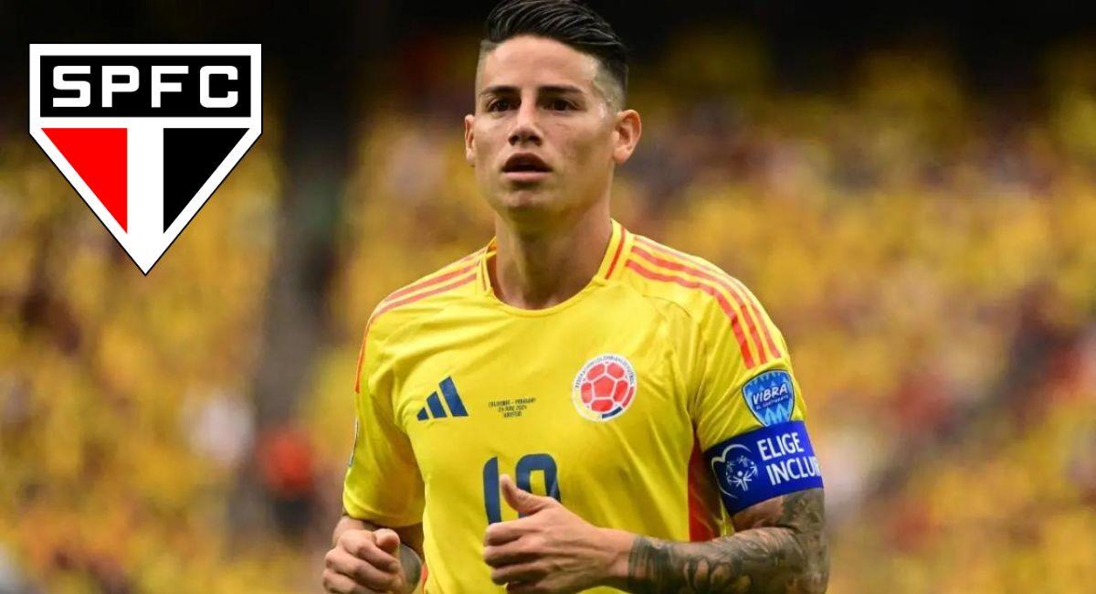 James Rodríguez. Foto: EFE