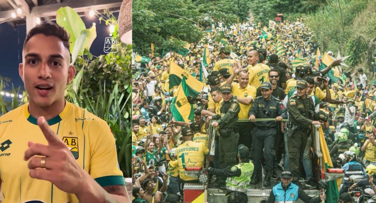 Frank Castañeda espera ayudar al Atlético Bucaramanga a defender el título obtenido en junio. Foto: Twitter @ABucaramanga