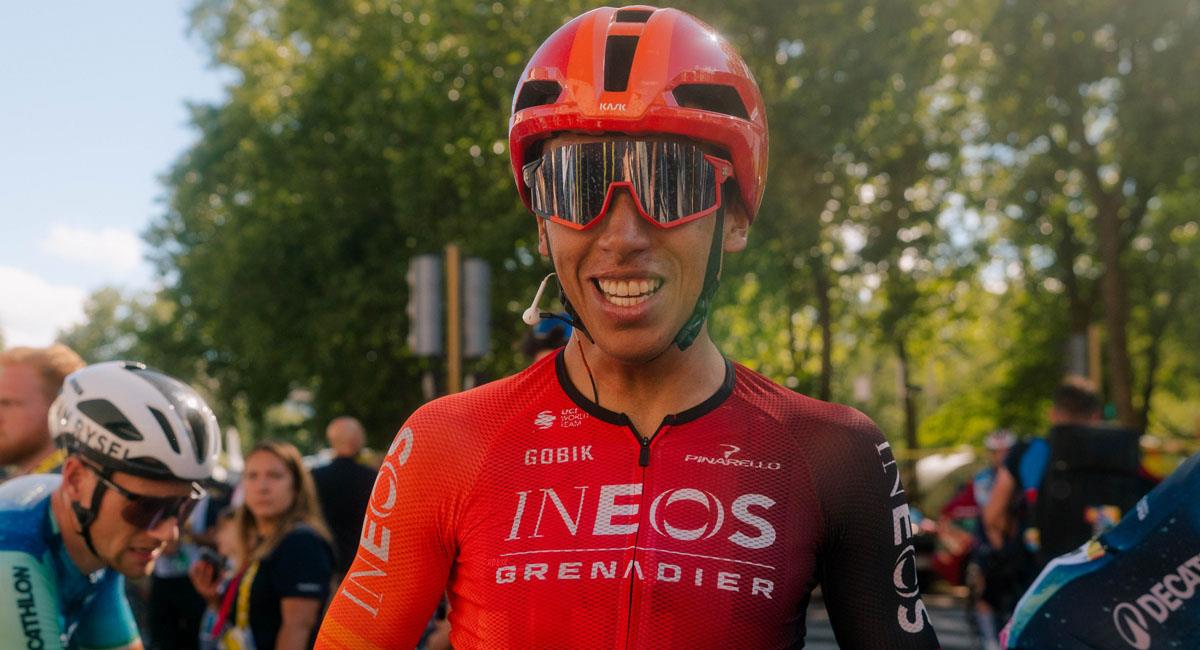 Egan Bernal se ubica en la casilla 13 del Tour de Francia luego de la etapa 9. Foto: Twitter @INEOSGrenadiers