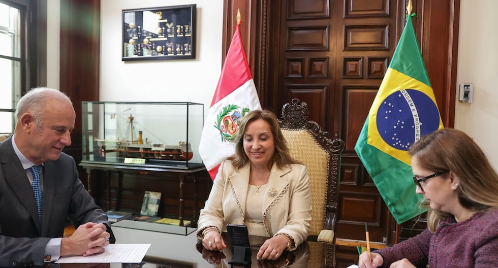 Dina Boluarte a tenu une conférence téléphonique avec le président du Brésil
