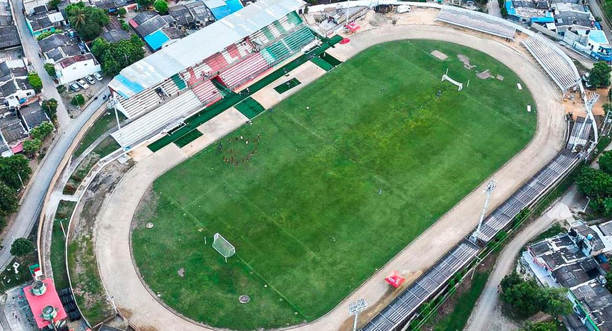 El estadio Arturo Cumplido Sierra de Sincelejo se ha convertido en una plaza difícil para los visitantes. Foto: Twitter @AguilasDoradas