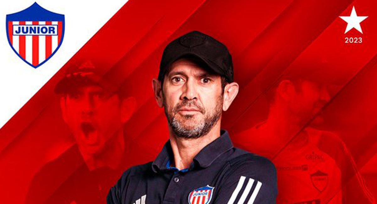 Arturo Reyes fue campeón con Junior en el segundo semestre de 2023. Foto: Twitter @JuniorClubSA