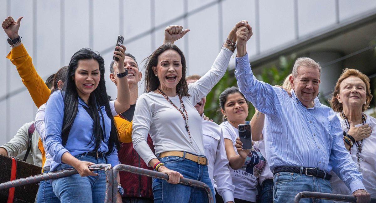 Miles de venezolanos se manifiestan en segundo día por lo que consideran fraude electoral. Foto: EFE