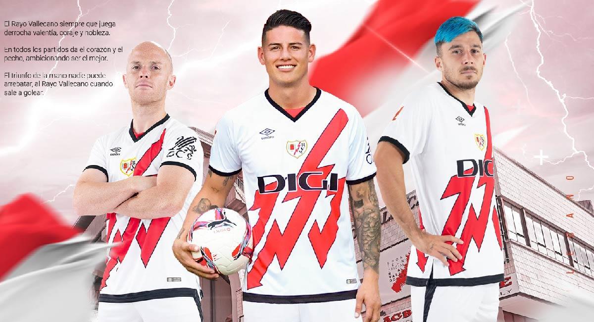James Rodríguez podría ser titular luego de las críticas hacia su entrenador por no alinearlo en el partido ante el Girona. Foto: Twitter @RayoVallecano