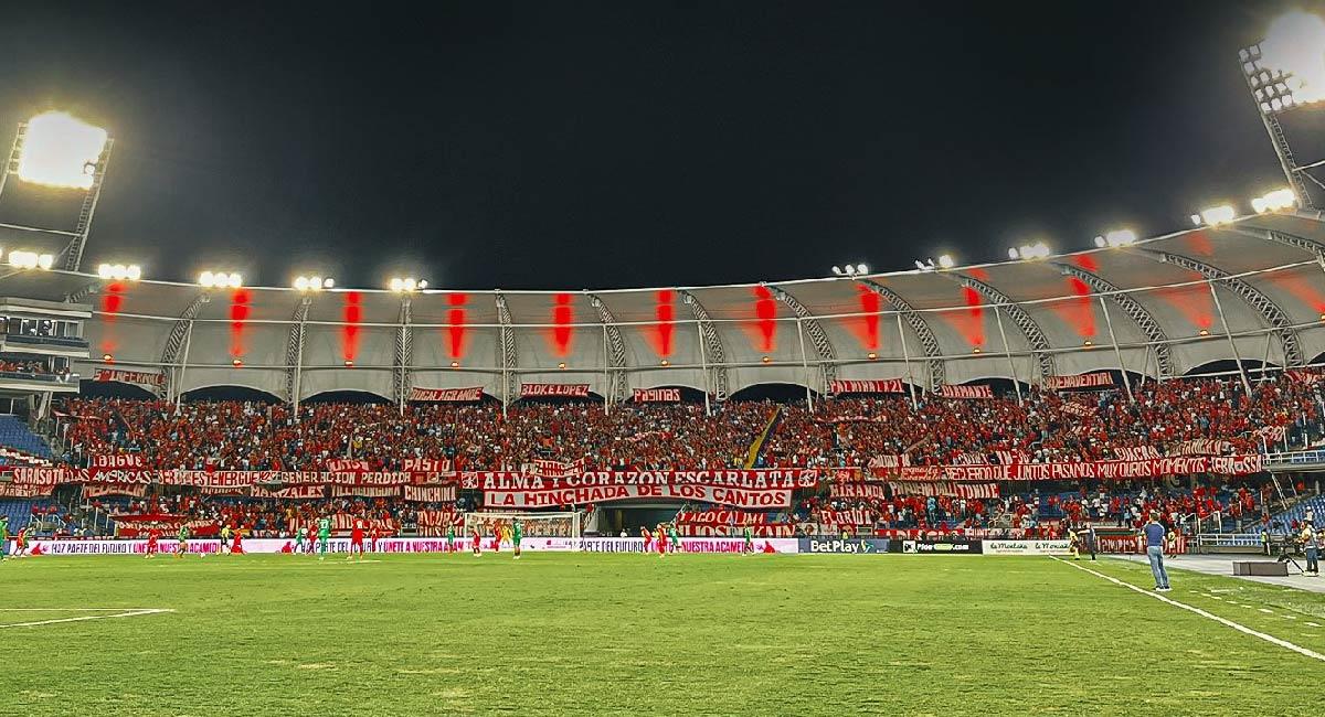 El equipo escarlata volvió a la ciudad de Cali para su partido por Copa ante La Equidad. Foto: Twitter @AmericadeCali