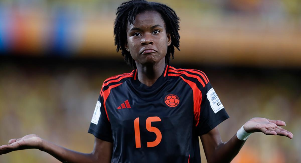 Carla Torres centrocampista de la Selección Colombia Femenina. Foto: EFE