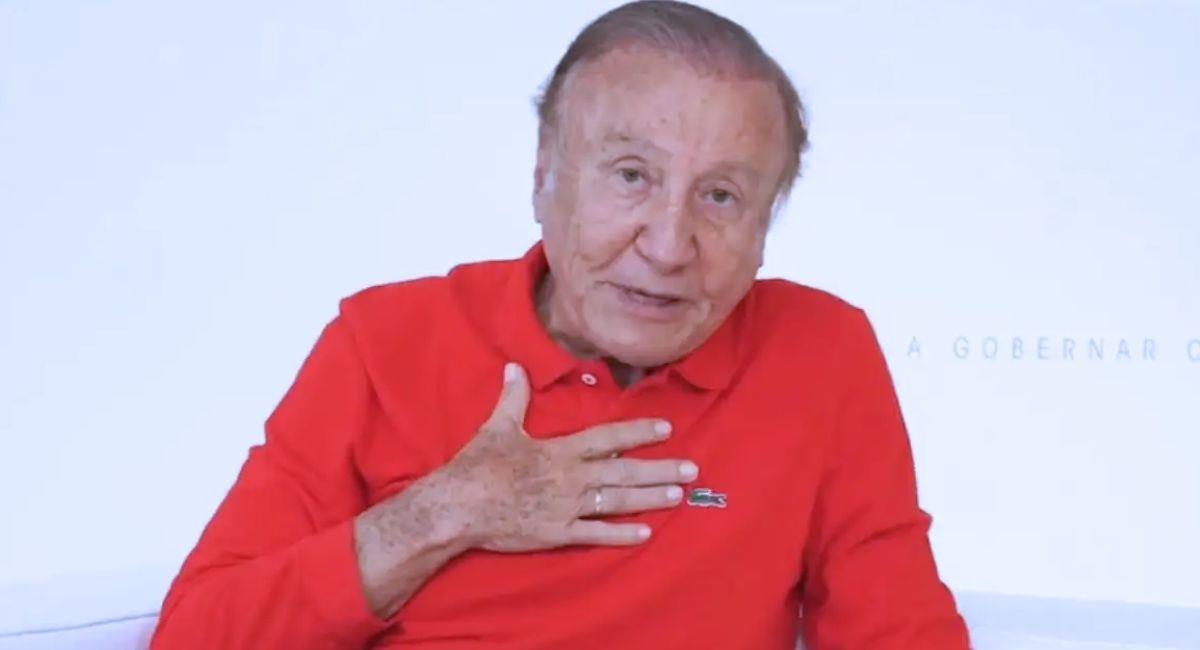 Este lunes, 2 de septiembre, falleció el ingeniero Rodolfo Hernández. Foto: Twitter @ingrodolfohdez