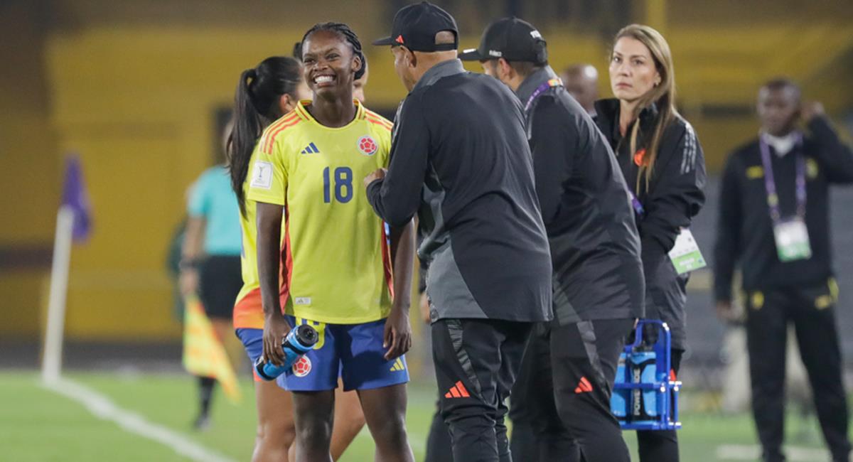 Colombia venció a Camerún en el segundo partido de la fase de grupos del Mundial Femenino S20. Foto: EFE