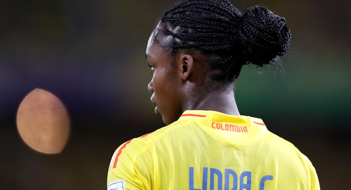 Linda Caicedo jugadora de la Selección Colombia. Foto: EFE