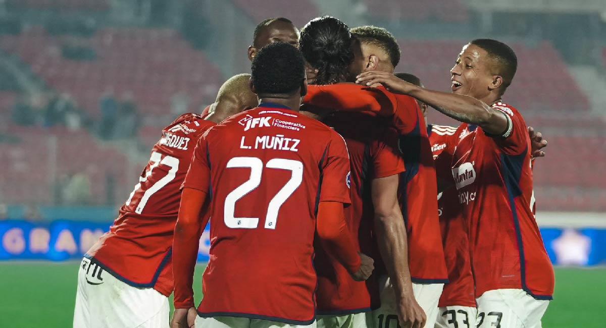 El encuentro, sobre el papel, es la esperanza de que el equipo dirigido por Alejandro Restrepo se reencuentre con la victoria. Foto: Twitter @DIM_Oficial