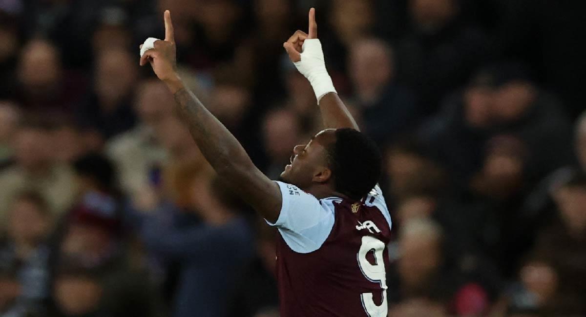 Jhon Jader Durán acumula 4 goles en la presente temporada de la Premier League con el Aston Villa. Foto: EFE