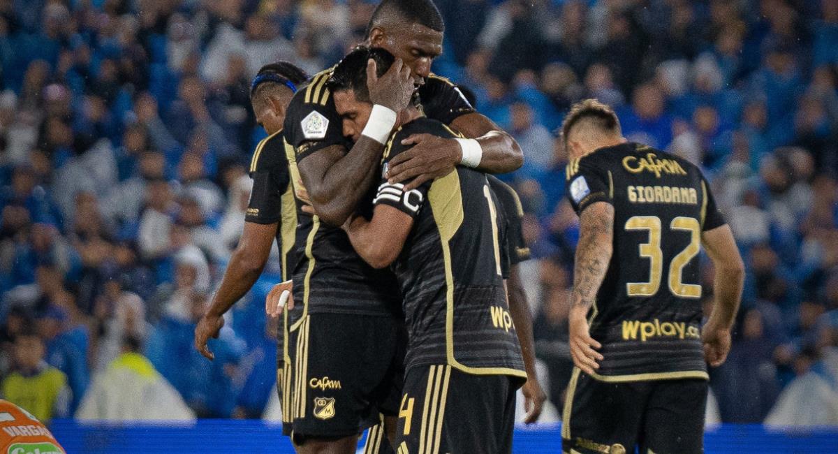 Millonarios goleó a Envigado en Bogotá. Foto: Facebook Millonarios FC