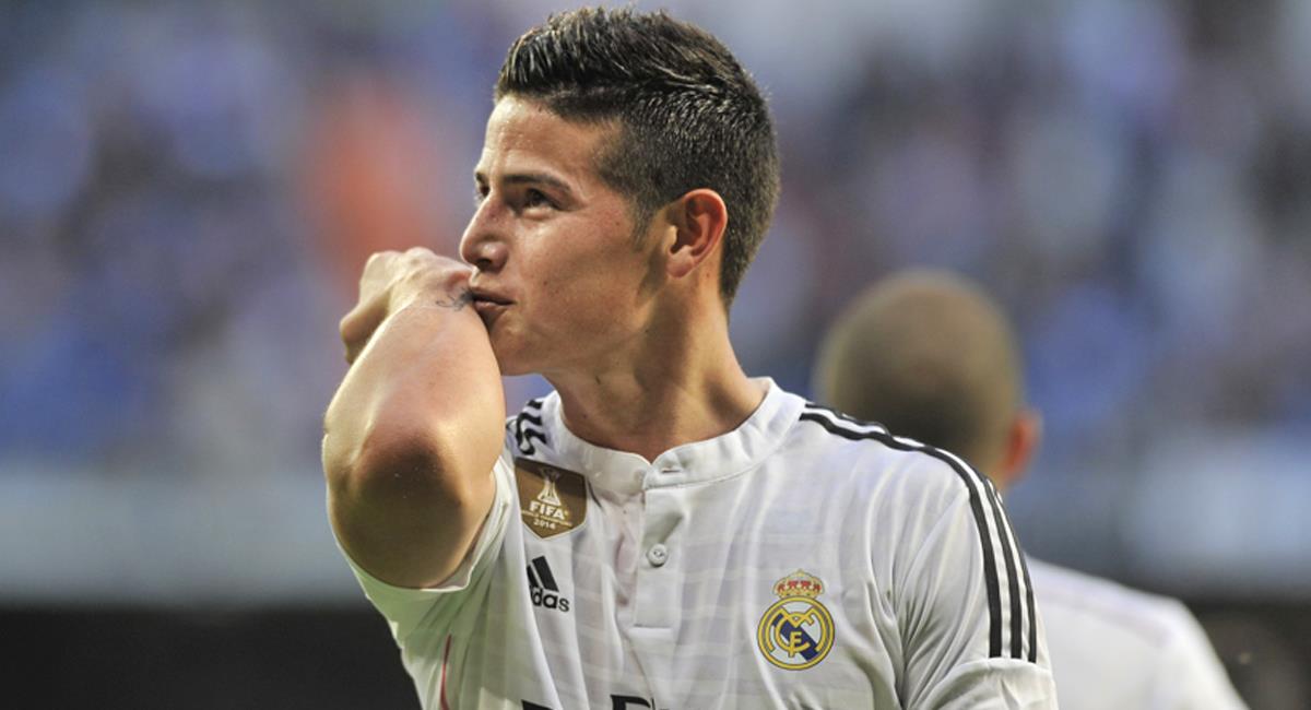 James Rodríguez podría regresar al Real Madrid. Foto: Shutterstock