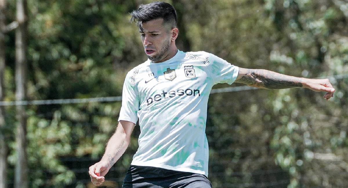 Pablo Ceppelini se postula como una de las principales cartas del Atlético Nacional de cara a la final de la Copa Betplay. Foto: Twitter @nacionaloficial