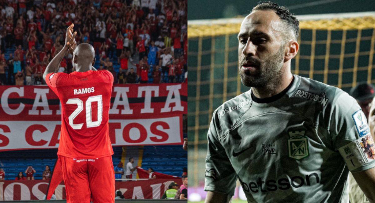 América visita a Nacional en la ida de la final de la Copa Colombia este jueves. Foto: Twitter americadecali / nacionaloficial