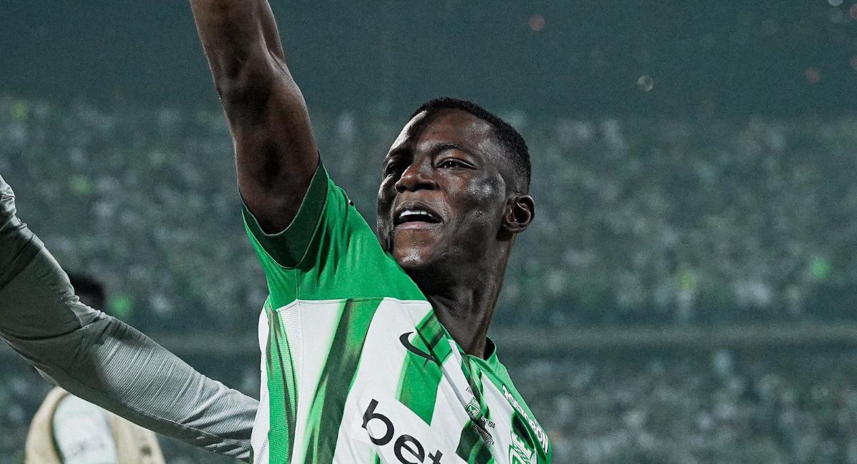 Marino Hinestroza es una de las figuras de Atlético Nacional. Foto: Twitter @nacionaloficial