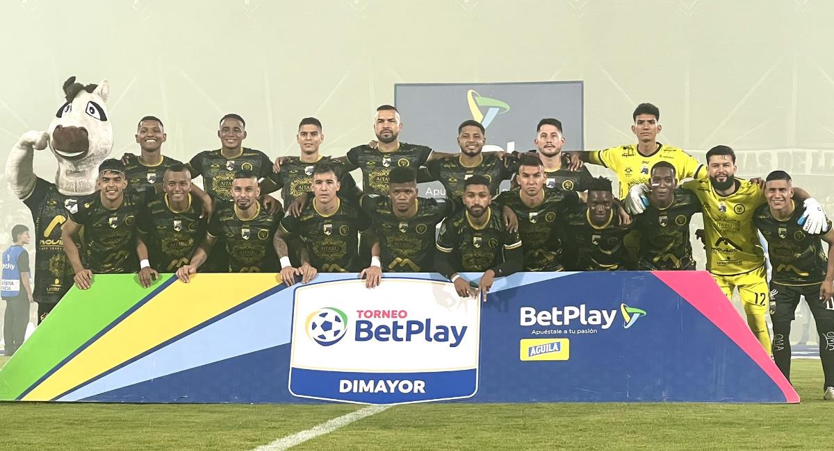 Llaneros logró el ascenso, tras ser el mejor de la reclasificación. Foto: Twitter @ClubLlanerosFC