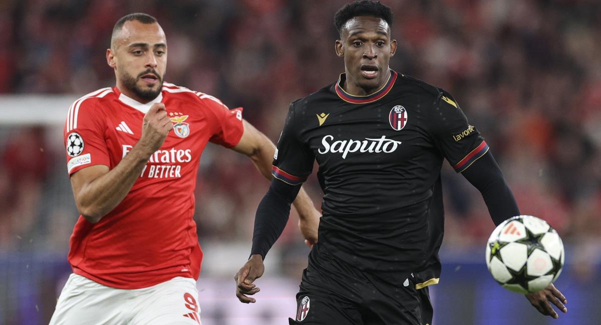 John Lucumí jugó ante el Benfica. Foto: EFE