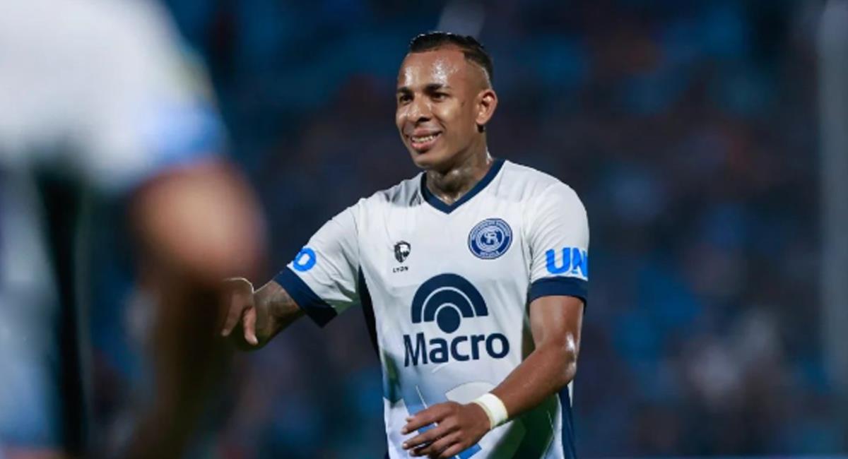 Sebastián Villa jugador de Independiente de Rivadavia. Foto: Instagram @sebastian14villa
