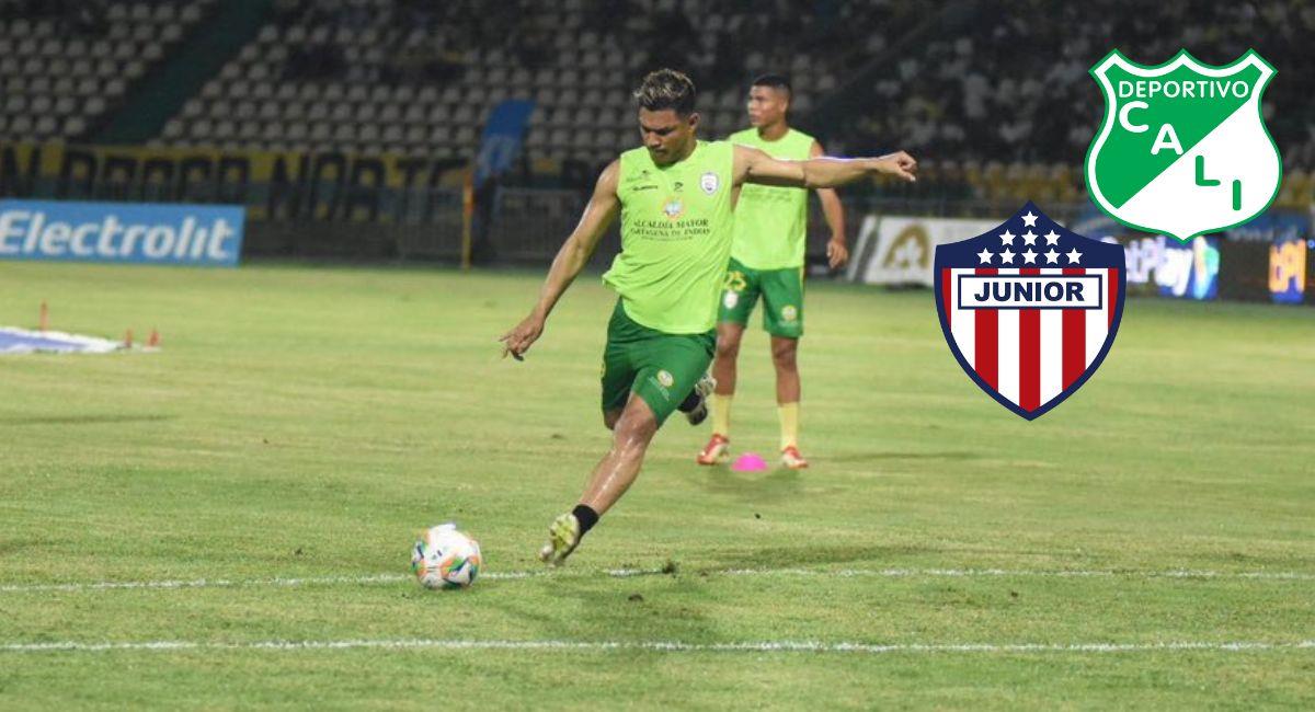 Teófilo Gutiérrez regresaría a este equipo colombiano. Foto: Twitter @RealCartagena / @JuniorClubSA / @AsoDeporCali