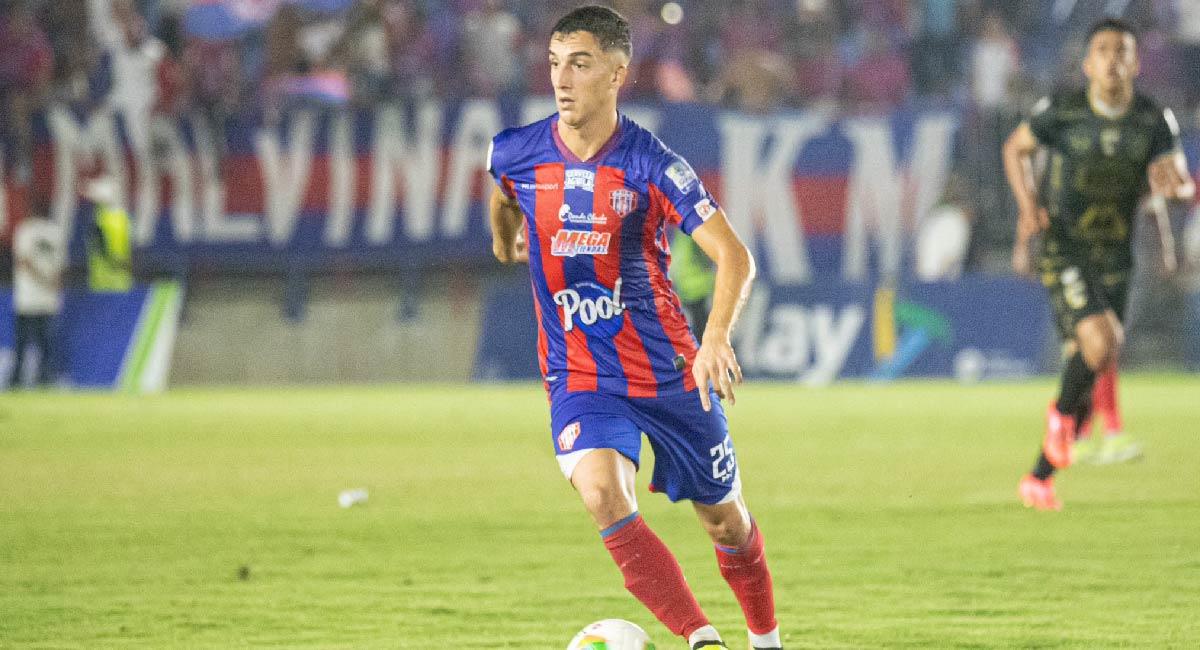 Agostino Spina fue uno de los destacados en la amplia victoria del Unión Magdalena. Foto: Twitter @UnionMagdalena