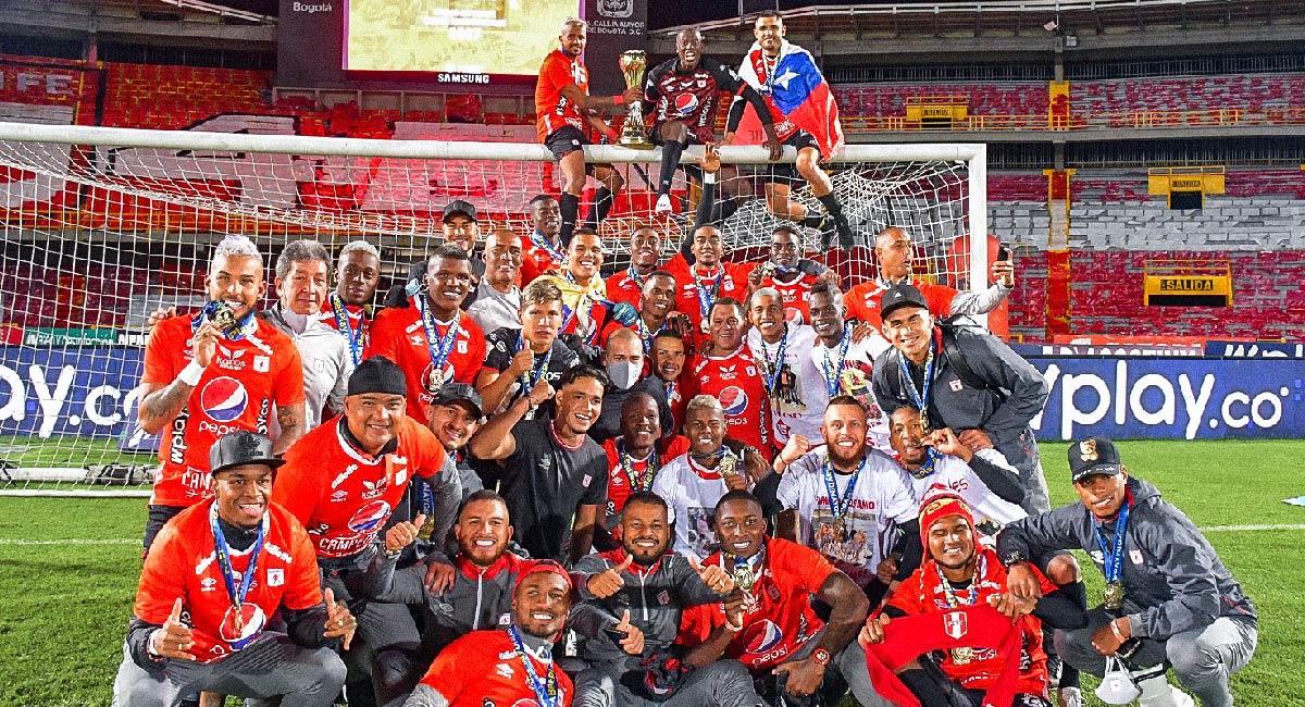El jugador hizo parte de la nómina que derrotó a Santa Fe en la final del primer semestre del 2020. Foto: Twitter @AmericadeCali