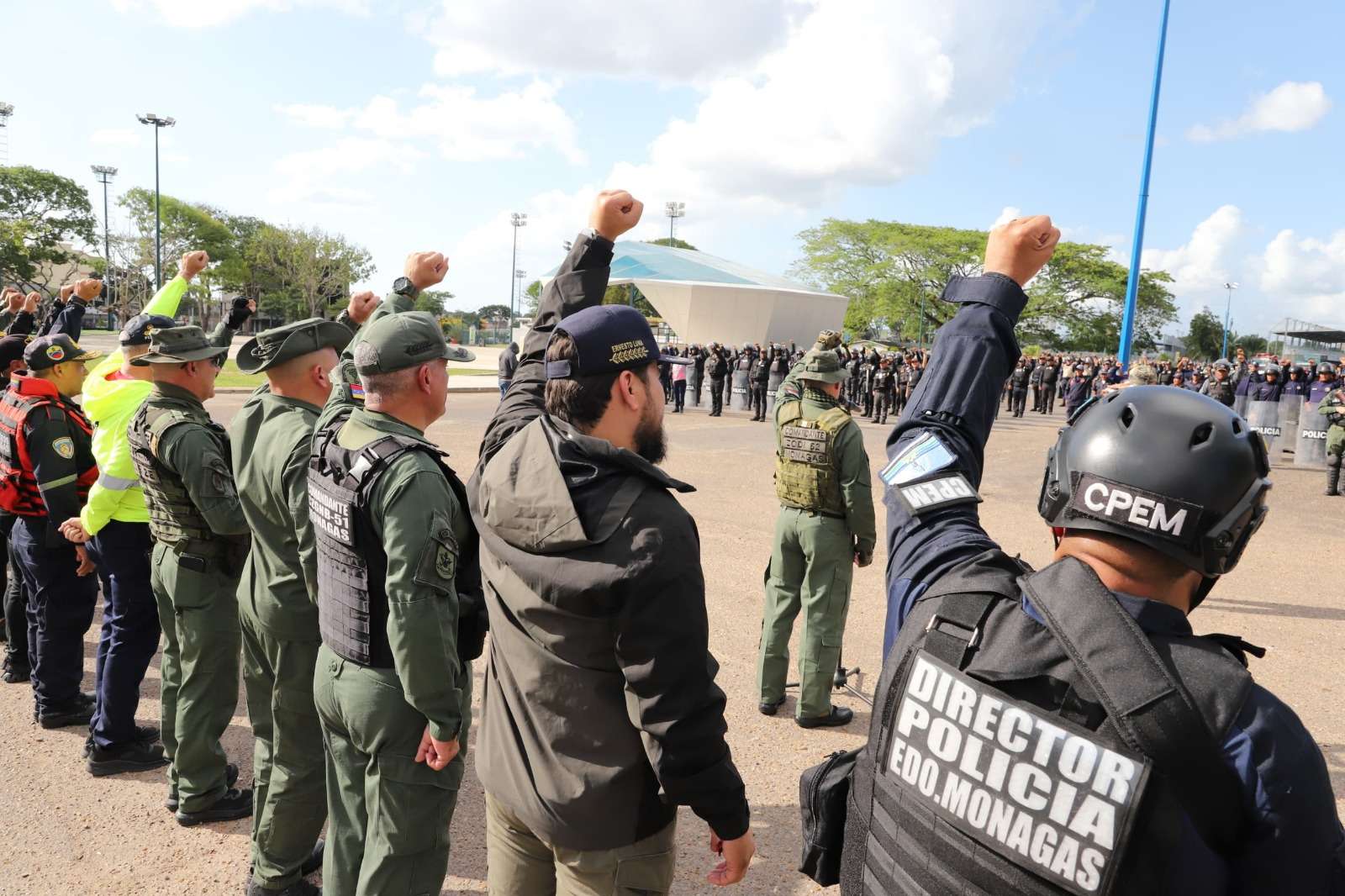 Les forces de sécurité protègent les espaces à Monagas