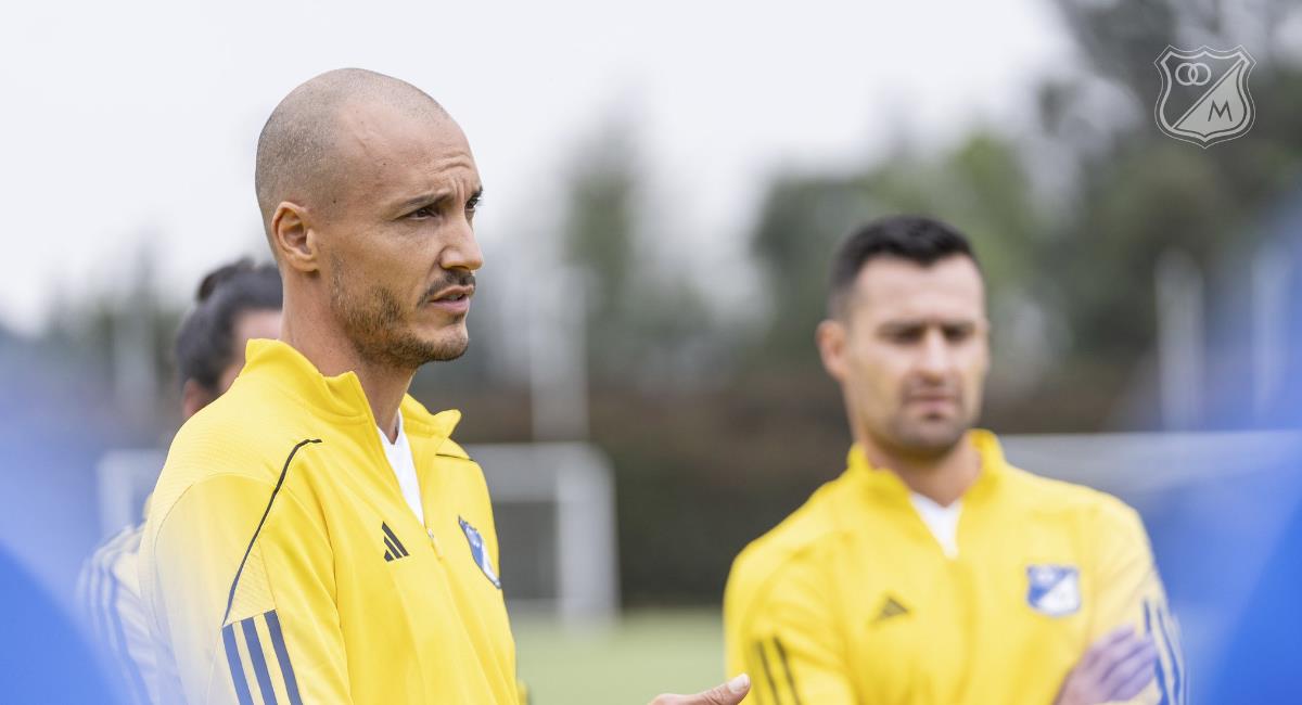 David González es el nuevo entrenador de Millonarios. Foto: Twitter @MillosFCoficial