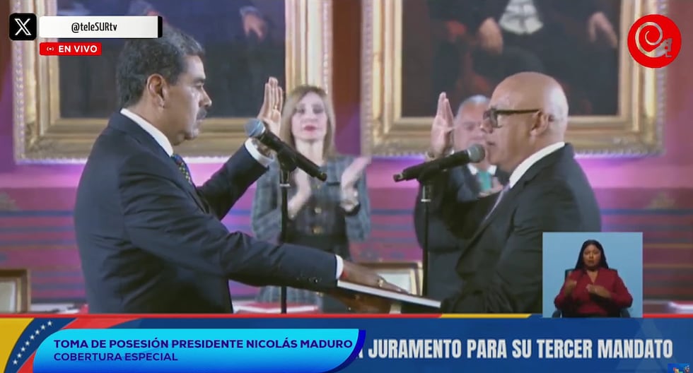 Nicolás Maduro prête serment comme président du Venezuela jusqu'en 2031