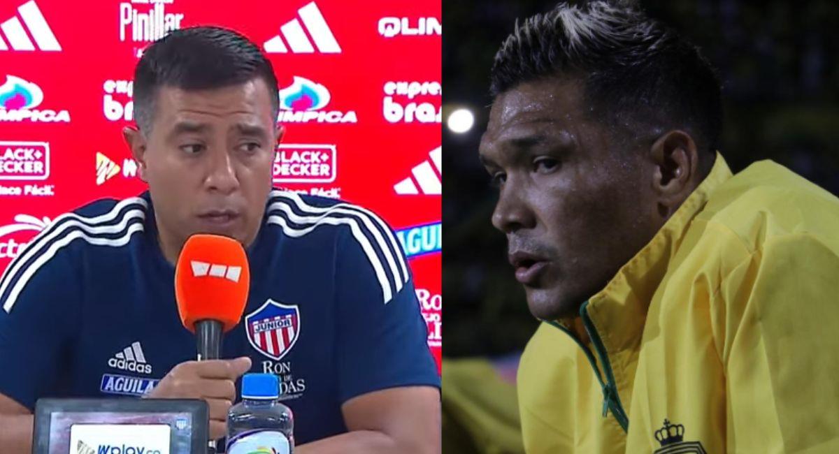 César Farías y lo que dijo sobre Teo y su regreso al Junior. Foto: Twitter @RealCartagena / Youtube: Dimayor