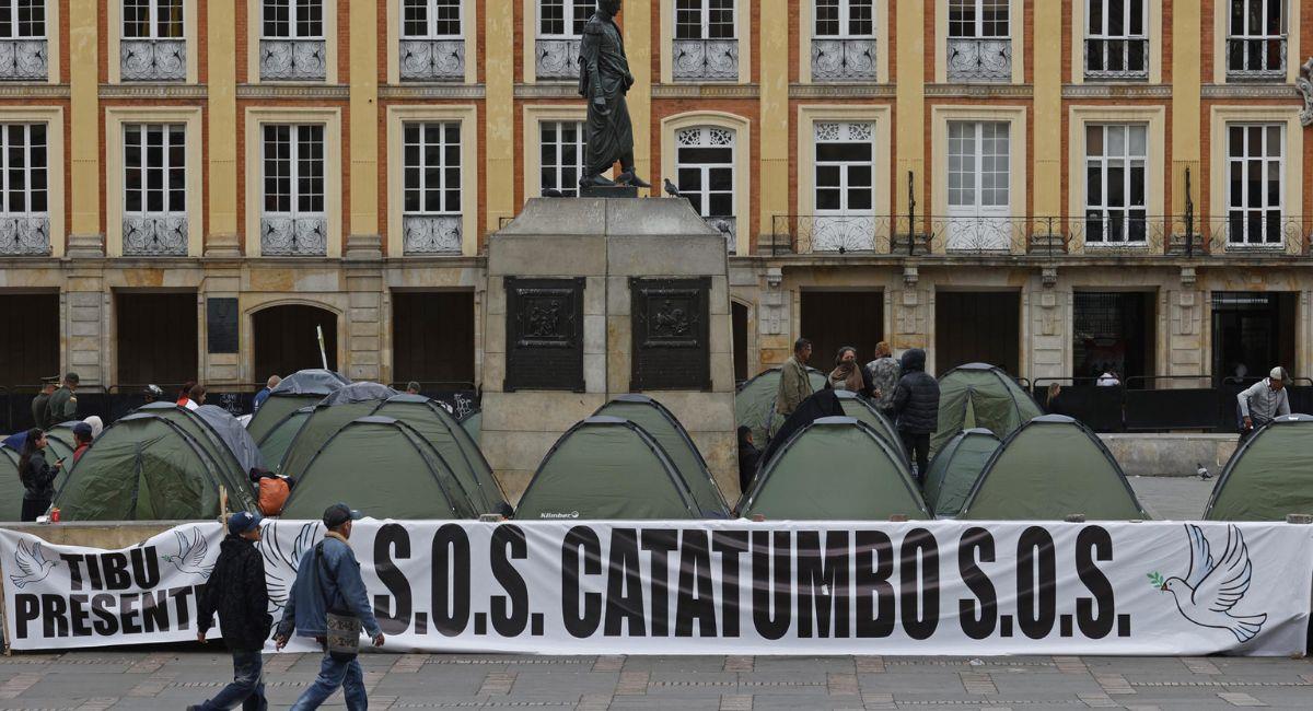 Desplazados del Catatumbo revelaron su cruda realidad. Foto: EFE