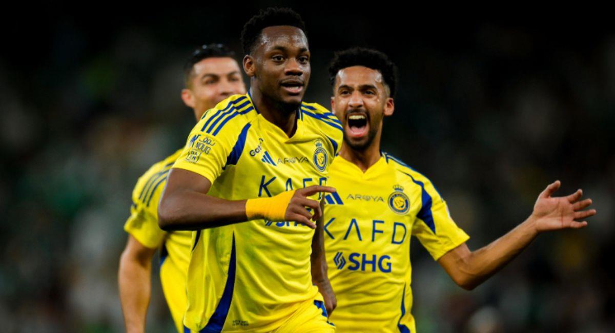 Durán marcó doblete en el partido del Al Nassr ante el Al Ahli. Foto: Twitter @AlNassrFC_EN