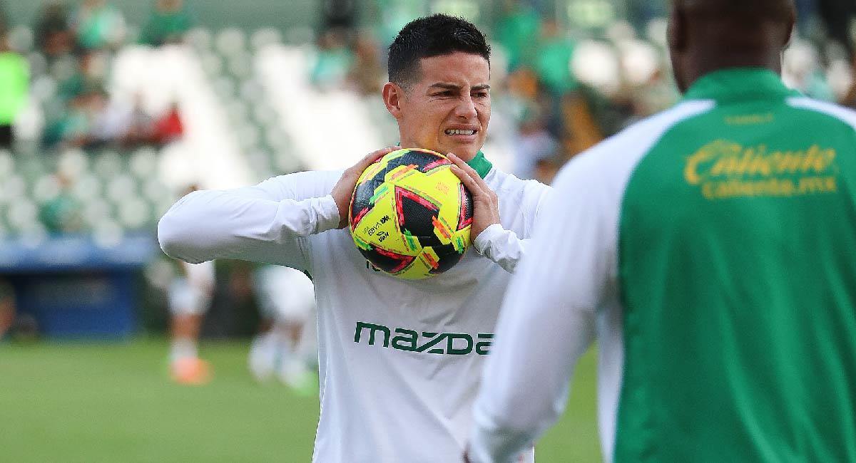 El colombiano fue protagonista en el más reciente partido de