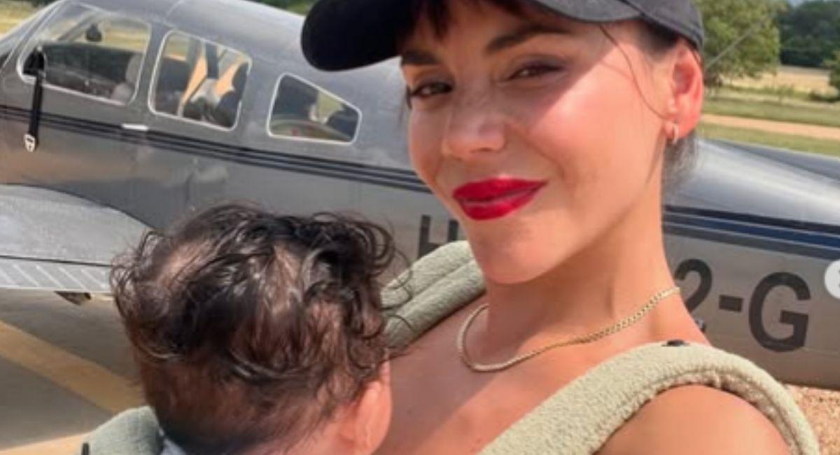 Carolina Gaitán en su cuenta de Instagram. Foto: Instagram @lagaita