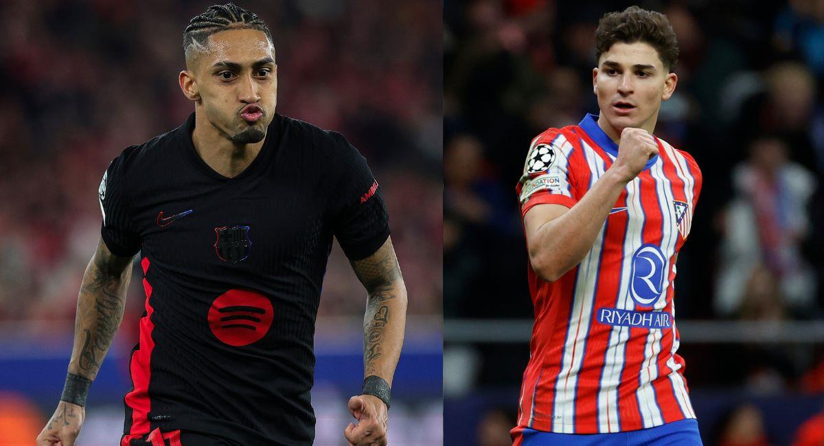 Atlético de Madrid se medirá ante el Barcelona por la fecha 28 de LaLiga. Foto: EFE