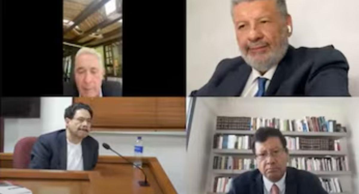 Fiscalía presenta videos y nuevos testigos en el juicio contra Álvaro Uribe. Foto: Youtube Captura de pantalla