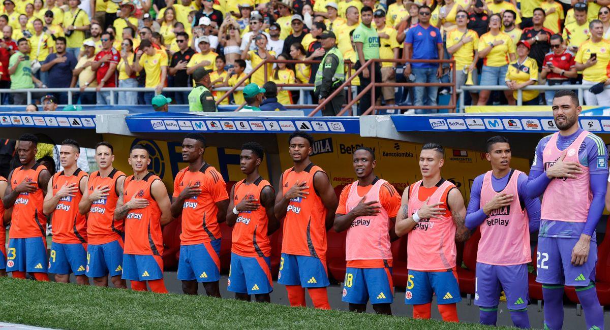 Este es el listado de la Selección Colombia para enfrentar a Brasil y Paraguay en Eliminatorias. Foto: EFE