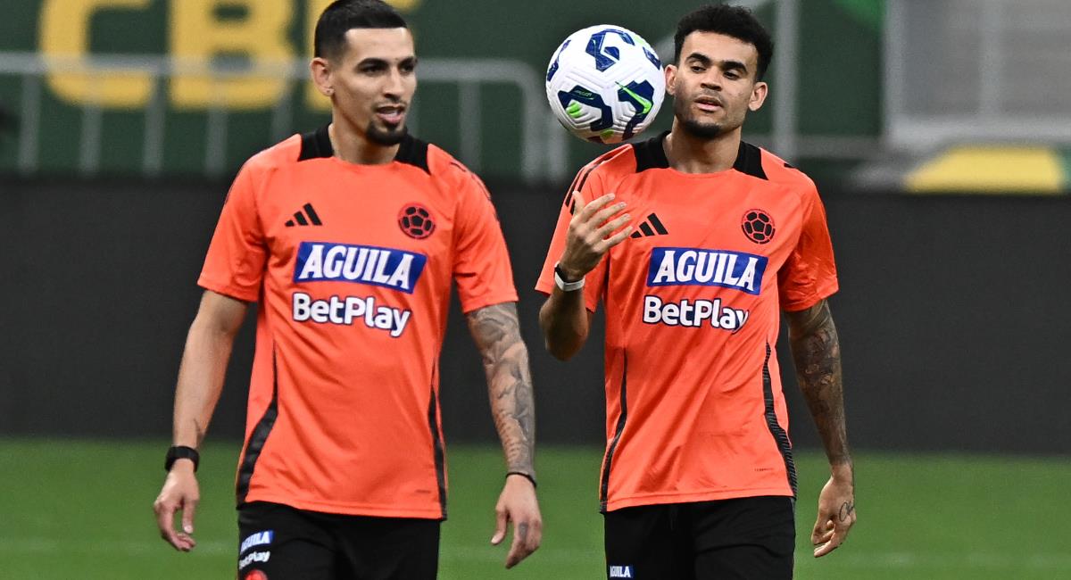 Colombia entrena pensando en Brasil. Foto: EFE