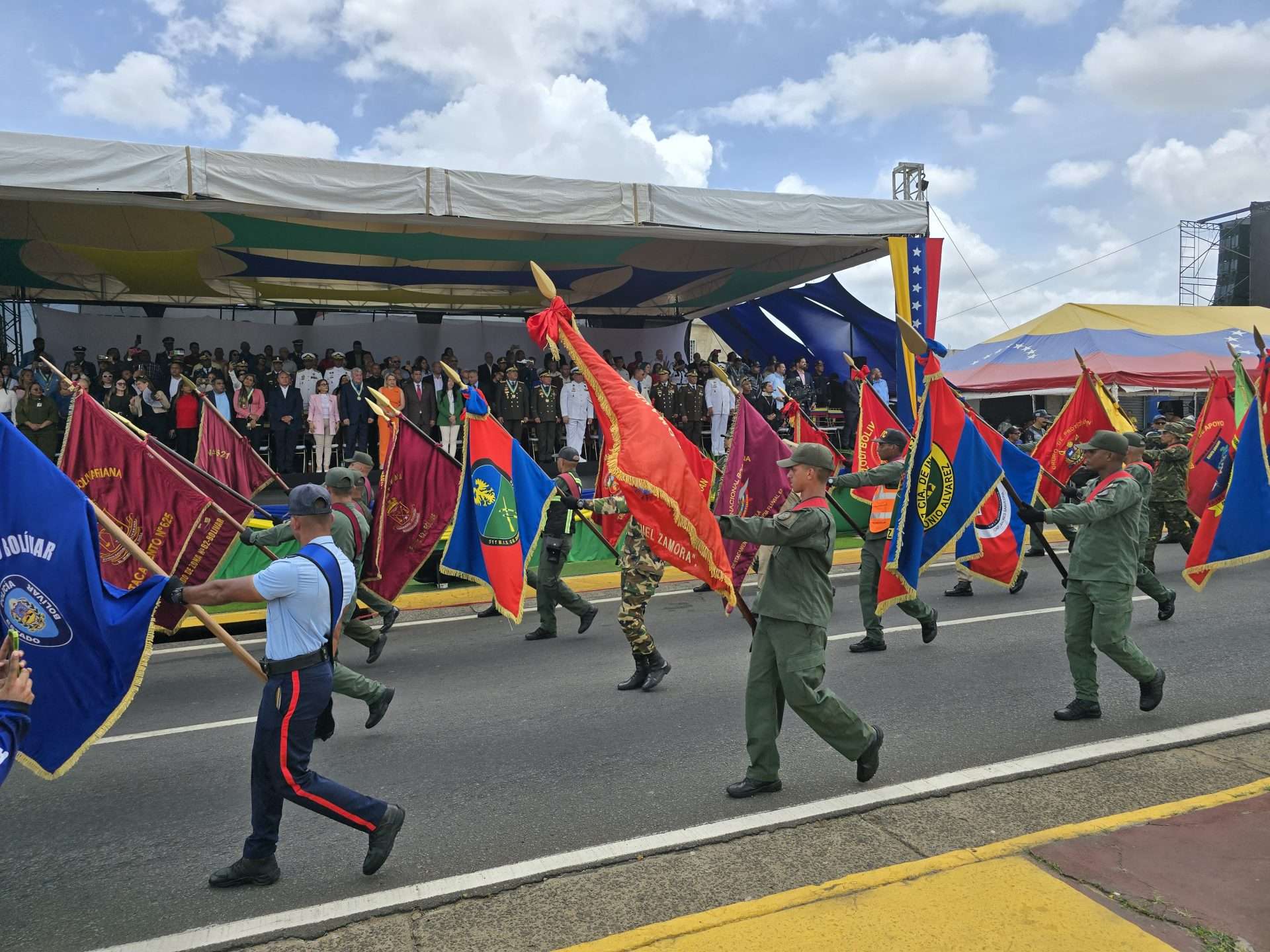 Guayana Ciudad Commoora 208 ans de la bataille de San Félix