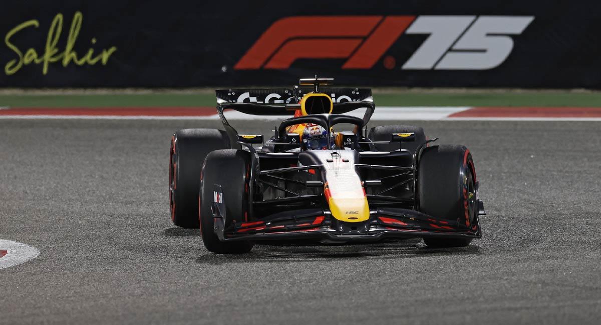 Max Verstappen finalizó sexto en el circuito de Sakhir. Foto: EFE