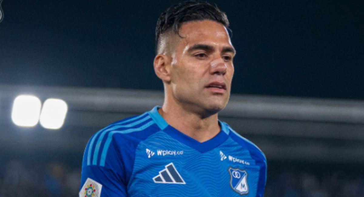Falcao García jugador de Millonarios. Foto: millonarios.com.co