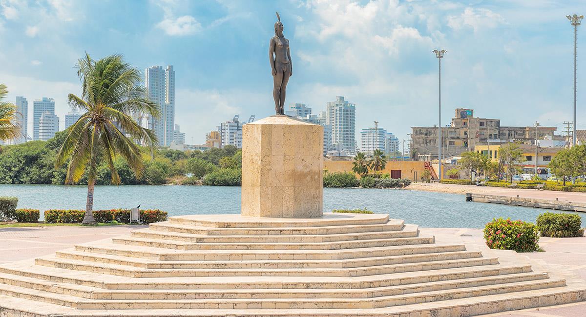 L'Inde Catalina, symbole du processus de beauté et de métissage autochtones en Colombie