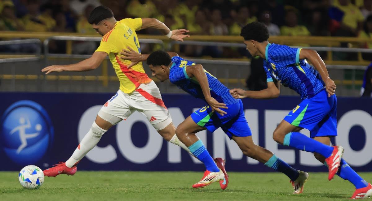 Brasil consiguió su decimocuarto título sudamericano en la categoría Sub-17. Foto: EFE