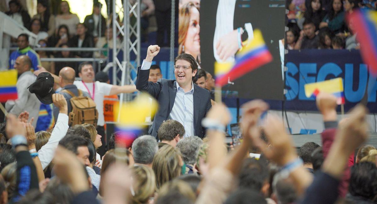 Miguel Uribe ratificó su precandidatura presidencial. Foto: Twitter @MiguelUribeT